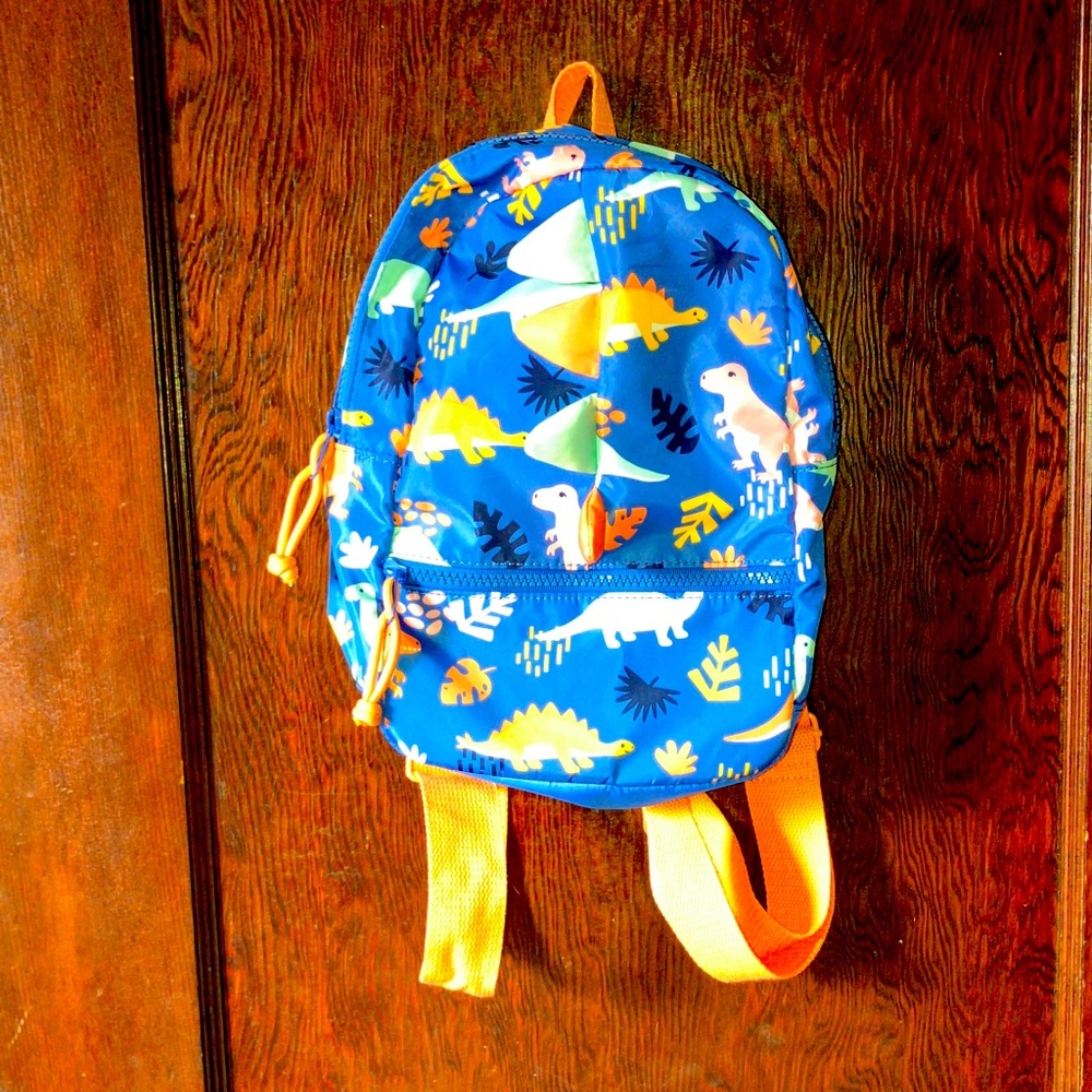 Target Kids Dinosaur Backpack - Blue and Yellow